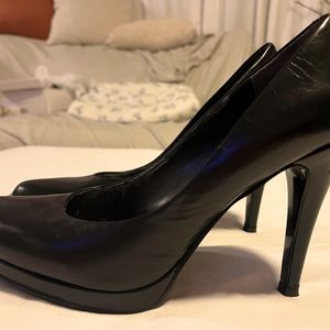 Nine West leather heels